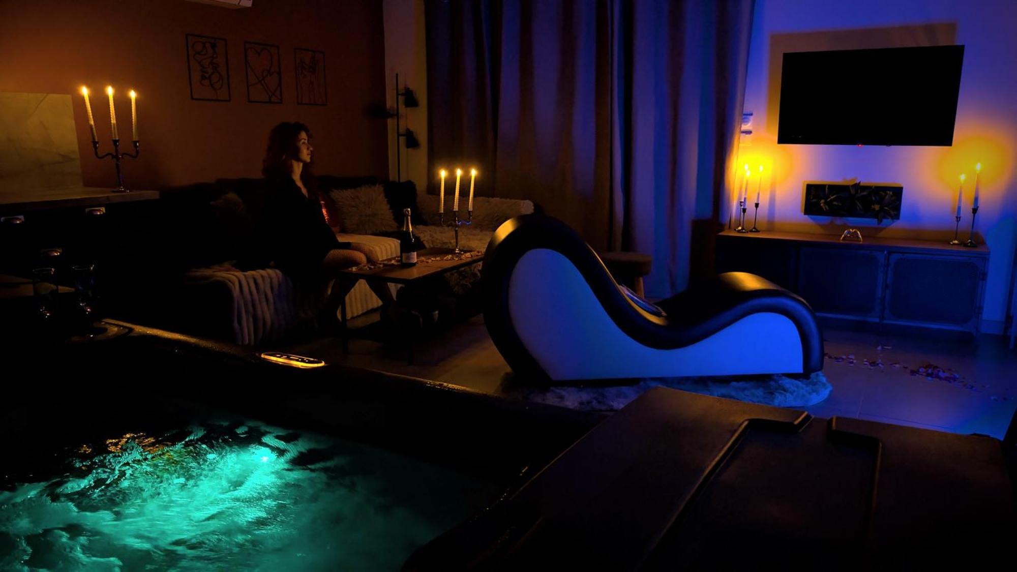 Eden House, Cocon Sensuel Et Romantique Avec Jacuzzi Carpentras Exteriör bild